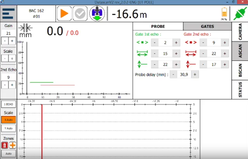 Capture logiciel Datascan