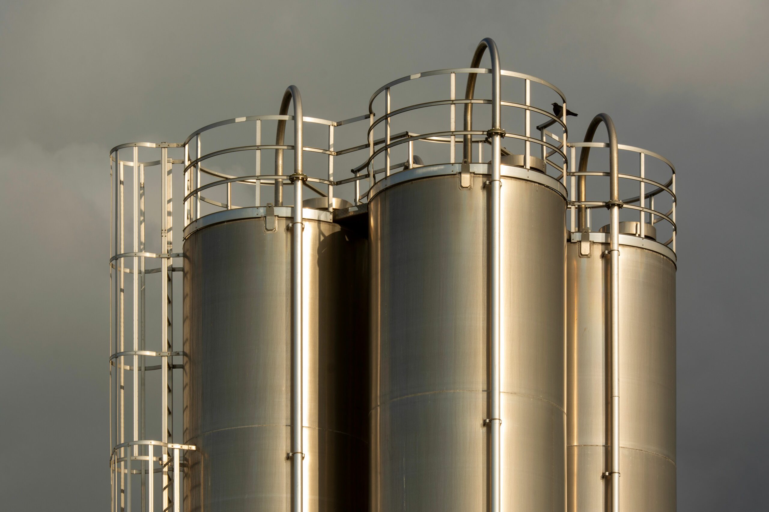 Bac de stockage en acier inoxydable